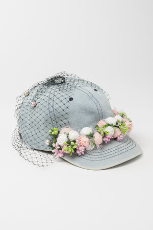 Romance in Blue baseball cap